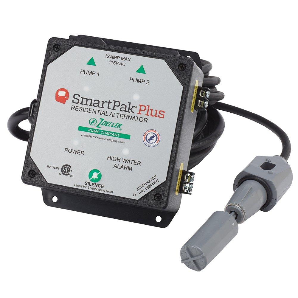 Zoeller Pump Co Grey Residential Alternator 