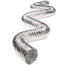 Deflecto Silver 25 ft. Silver Uninsulated Flexible Air Duct 