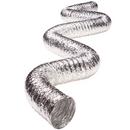Deflecto Silver 25 ft. Aluminum Multi-Layered Flexible Metallic Air Duct 