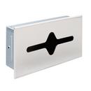 Franklin Brass Polished Chrome 11-5/8 in. Shallow Recessed Tissue Cabinet 