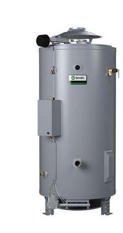 100 gal. Tall 390 MBH Commercial Natural Gas Water Heater