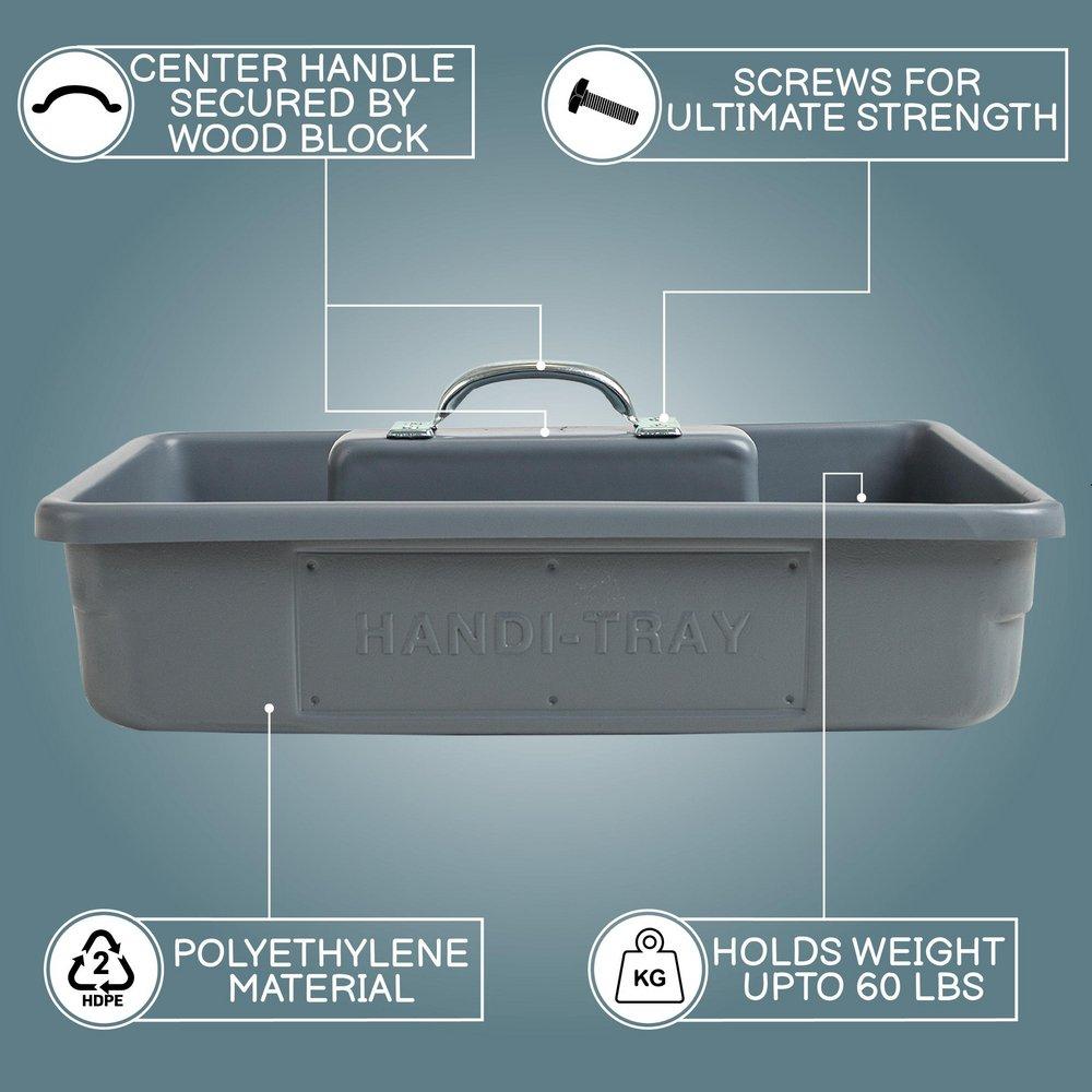 Benjamin Manufacturing Grey Tool Tote Tray 