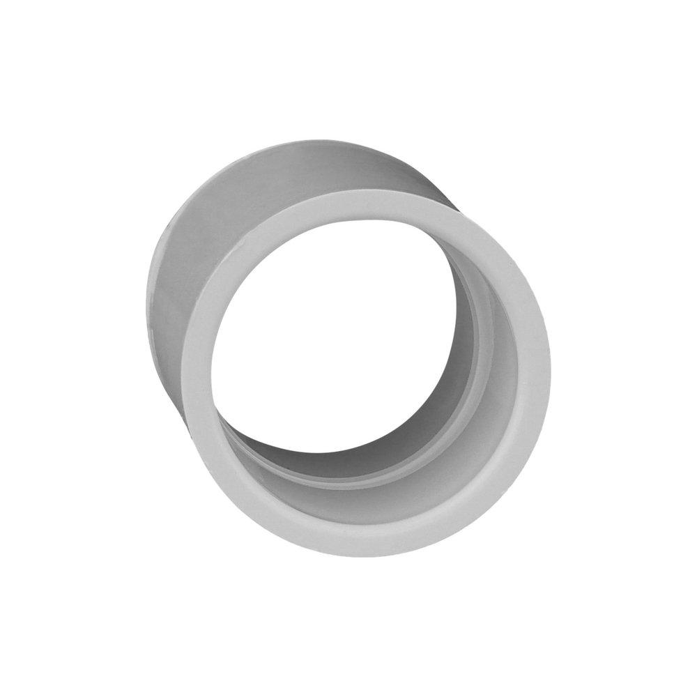 White PVC Schedule 40 Coupling 