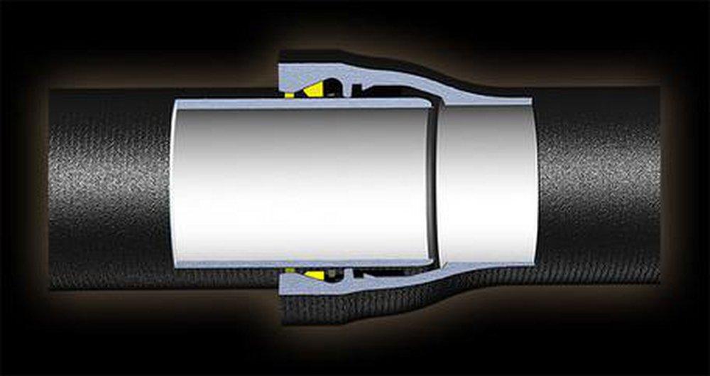 20 CL350 P-401 Ductile Iron Flex Ring Pipe image number 0