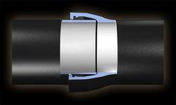 10 in. x 20 ft. Fastite&reg; Joint 350# CL53 Ductile Iron Pipe with Cement-lined