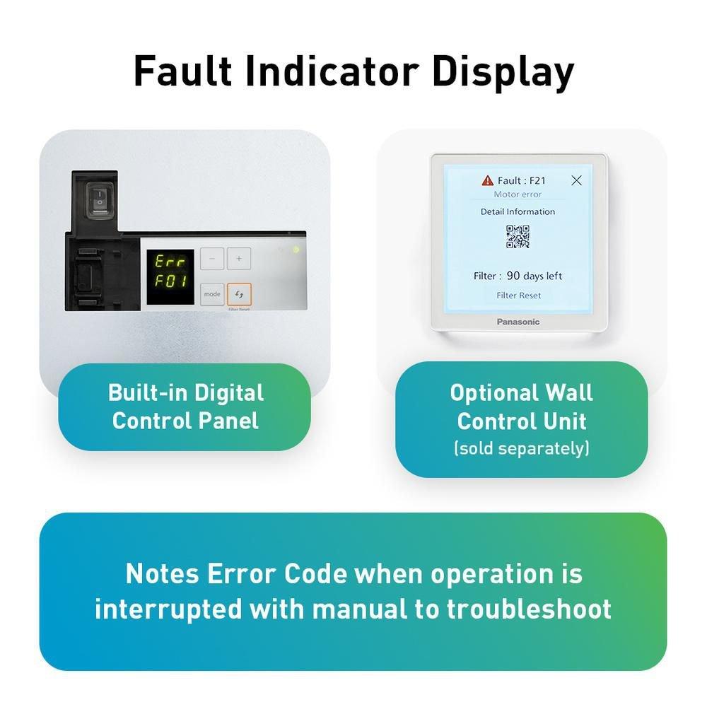 30-120 cfm Energy Recovery Ventilator 