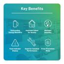 140 cfm Energy Recovery Ventilator 