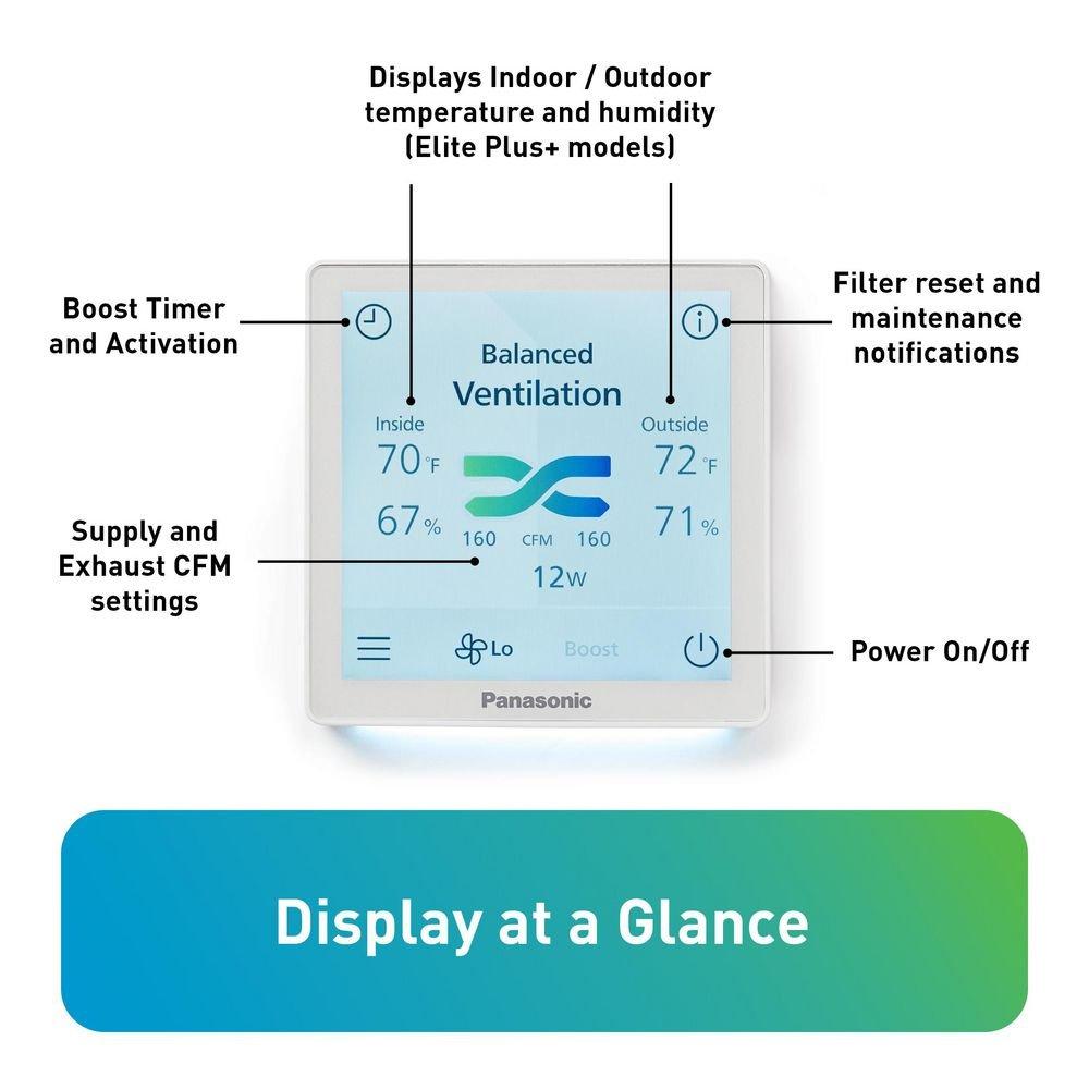 Intelli-Balance&reg; & BalancedHome&trade; ERV Wall Control 