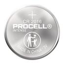 Lithium Coin Intense 2016 Batteries, 3V, 10-year Shelf Life, Tearstrip Pack of 5 