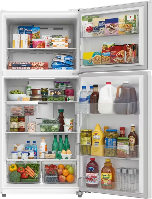 19 cu. ft. Garage Ready Top Freezer Refrigerator in White 