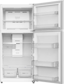 19 cu. ft. Garage Ready Top Freezer Refrigerator in White 