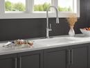 Single Handle Pull Down Kitchen Faucet in Lumicoat Arctic Stainless 