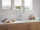 TOUCH2O TECHNOLOGY KITCHEN FAUCET WITH TOUCHLESS TECHNOLOGY IN LUMICOAT ARCTIC STAINLESS 