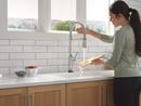 TOUCH2O TECHNOLOGY KITCHEN FAUCET WITH TOUCHLESS TECHNOLOGY IN LUMICOAT ARCTIC STAINLESS 
