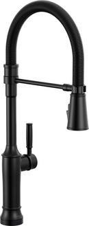 TOUCH2O TECHNOLOGY KITCHEN FAUCET WITH TOUCHLESS TECHNOLOGY IN MATTE BLACK 