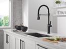 TOUCH2O TECHNOLOGY KITCHEN FAUCET WITH TOUCHLESS TECHNOLOGY IN MATTE BLACK 
