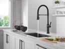 TOUCH2O TECHNOLOGY KITCHEN FAUCET WITH TOUCHLESS TECHNOLOGY IN MATTE BLACK 