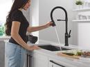 TOUCH2O TECHNOLOGY KITCHEN FAUCET WITH TOUCHLESS TECHNOLOGY IN MATTE BLACK 
