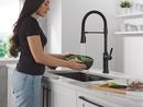 TOUCH2O TECHNOLOGY KITCHEN FAUCET WITH TOUCHLESS TECHNOLOGY IN MATTE BLACK 