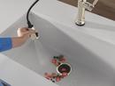 TOUCH2O TECHNOLOGY KITCHEN FAUCET WITH TOUCHLESS TECHNOLOGY IN LUMICOAT POLISHED NICKEL 