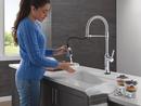 Single Handle Pull Down Touchless Kitchen Faucet in Lumicoat Chrome 