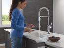 Single Handle Pull Down Touchless Kitchen Faucet in Lumicoat Chrome 