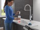 Single Handle Pull Down Touchless Kitchen Faucet in Lumicoat Chrome 