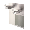 Haws&reg; Satin Stainless Steel Double Wall Mount Electric Drink Fountain 
