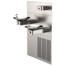 Haws&reg; Satin Stainless Steel Double Wall Mount Electric Drink Fountain 