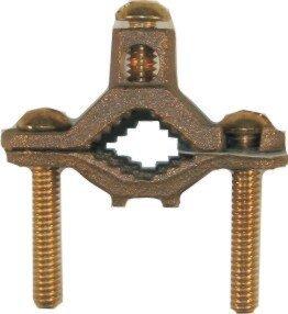L.H. Dottie Chrome Bronze and Copper Grounding Rod Clamp 