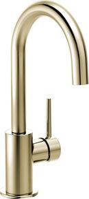Single Handle Bar Faucet in Polished Nickel 