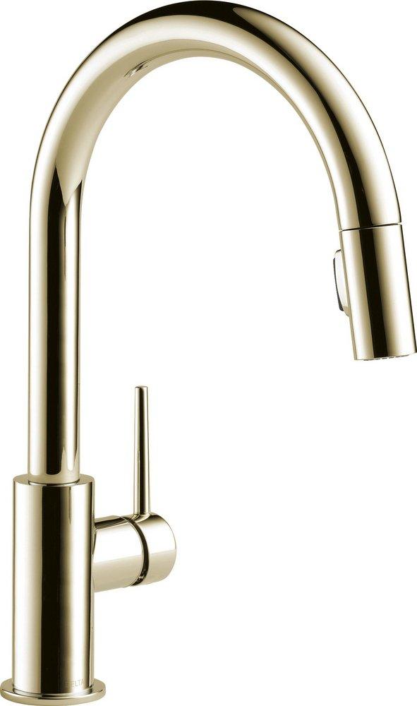 DELTA TRINSIC SINGLE HANDLE PULL-DOWN KITCHEN FAUCET 