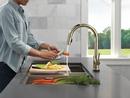 DELTA TRINSIC TOUCH2O TECHNOLOGY KITCHEN FAUCET WITH TOUCHLESS TECHNOLOGY 