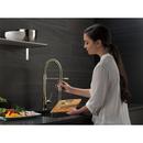 Single Handle Pull Down Kitchen Fauet in Polished Nickel 