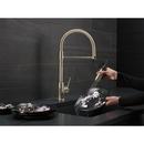 Single Handle Pull Down Kitchen Fauet in Polished Nickel 