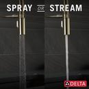 Single Handle Pull Down Kitchen Fauet in Polished Nickel 