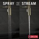 Single Handle Pull Down Kitchen Fauet in Polished Nickel 