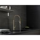 Single Handle Pull Down Kitchen Fauet in Polished Nickel 