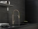 Single Handle Pull Down Kitchen Fauet in Polished Nickel 