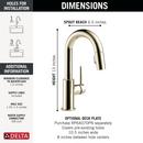 Single Handle Pull Down Bar Faucet in Polished Nickel 