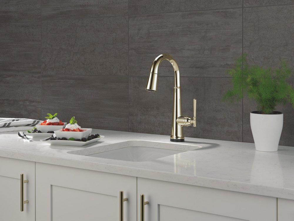 DELTA EMMELINE TOUCH2O BAR / PREP FAUCET WITH TOUCHLESS TECHNOLOGY 