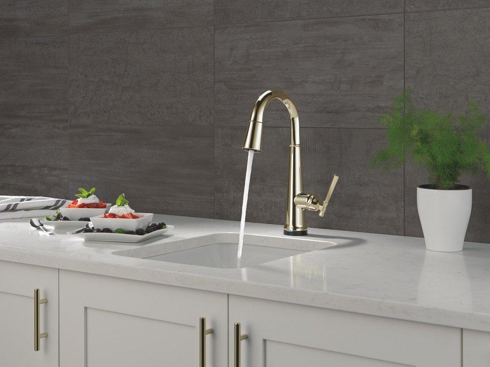DELTA EMMELINE TOUCH2O BAR / PREP FAUCET WITH TOUCHLESS TECHNOLOGY 