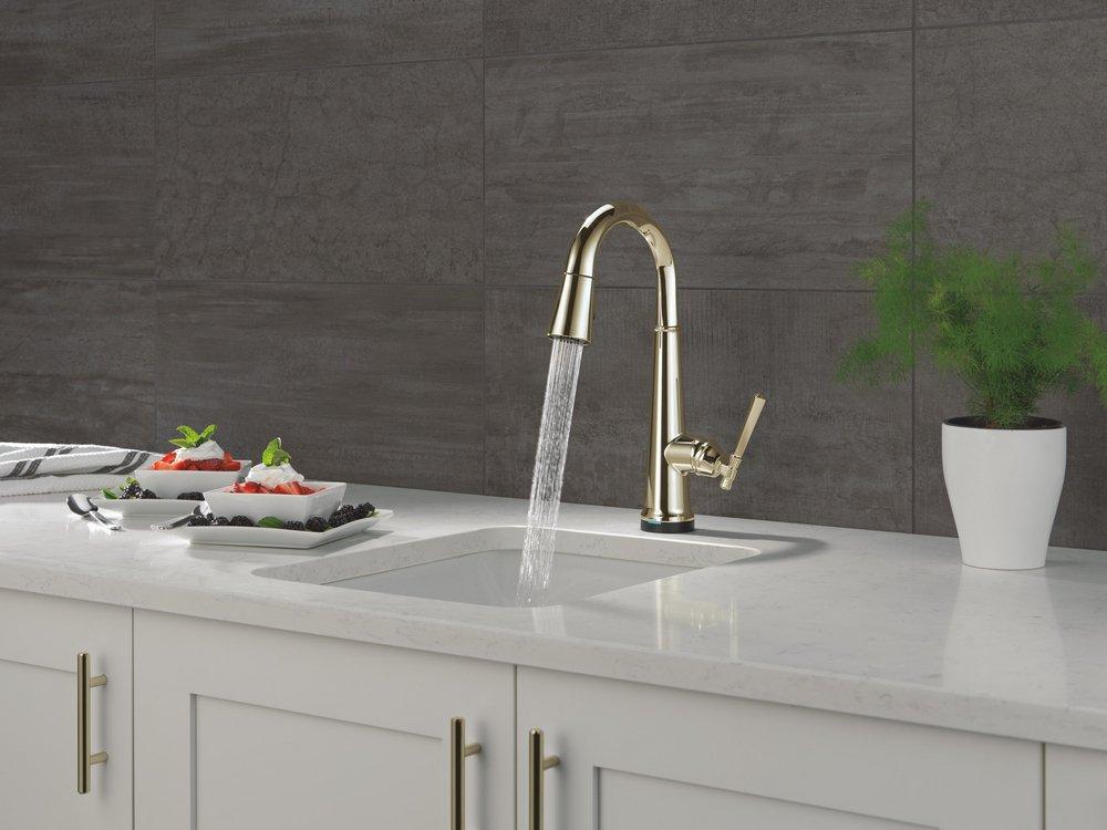 DELTA EMMELINE TOUCH2O BAR / PREP FAUCET WITH TOUCHLESS TECHNOLOGY 