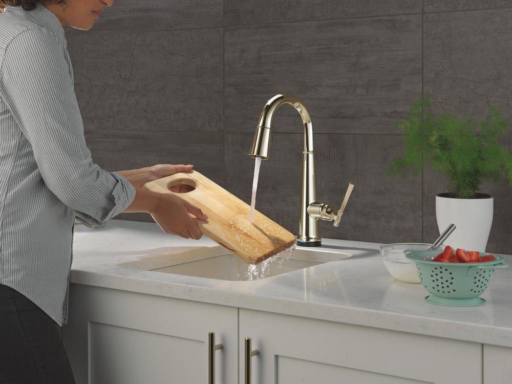 DELTA EMMELINE TOUCH2O BAR / PREP FAUCET WITH TOUCHLESS TECHNOLOGY 