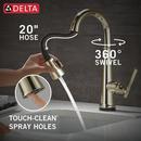 DELTA EMMELINE TOUCH2O BAR / PREP FAUCET WITH TOUCHLESS TECHNOLOGY 