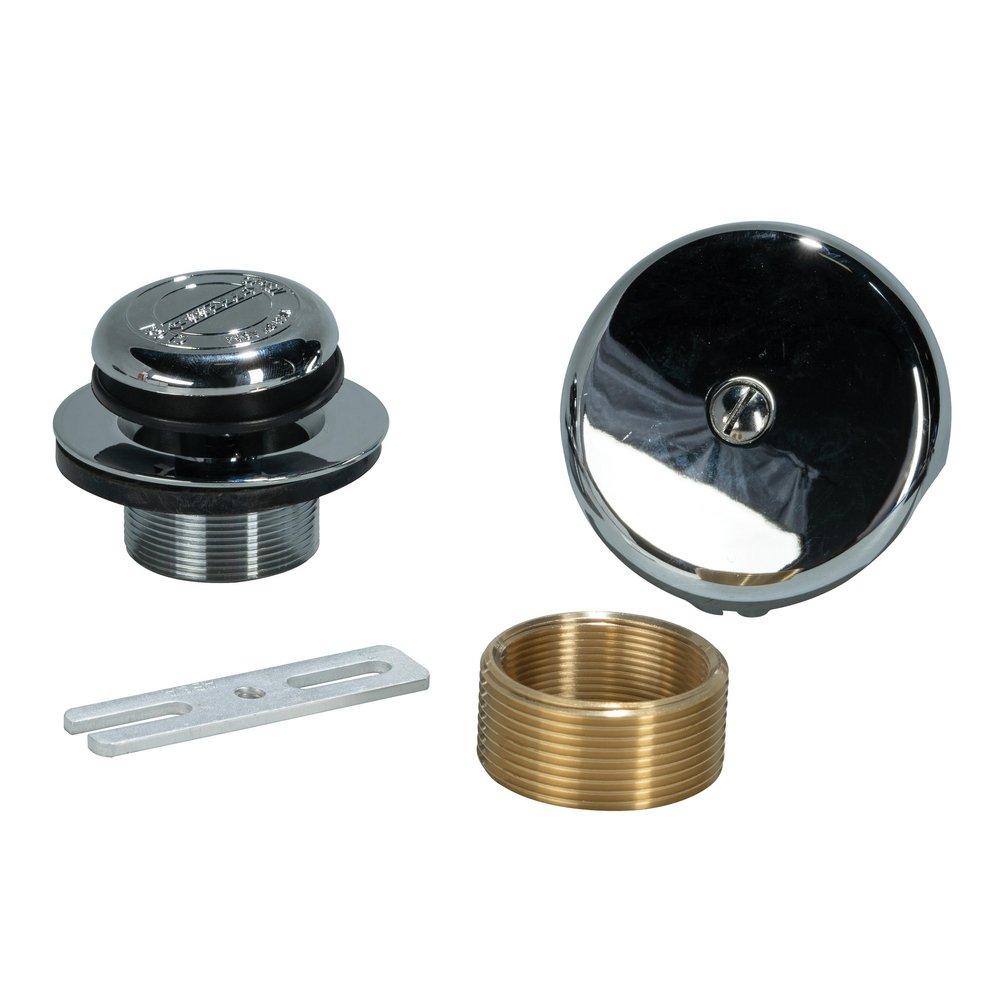AB & A&trade; Polished Chrome Toe-Tap Drain 