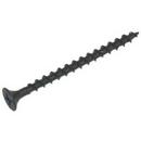 1-5/8 in. Carbon Steel Drywall Screw in Black (Pack of 100)