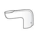 Plumberex White Lavatory Offset Tailpiece Cover 