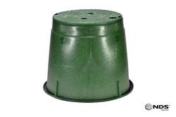 10 in. Round Valve Box with Irrigation Control Valve Cover