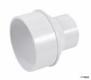 NDS White Hub Plastic DWV Coupling 